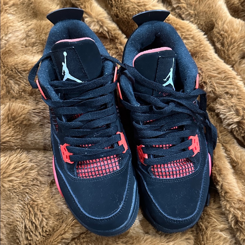 Nike Air Jordan Red Black Size 8